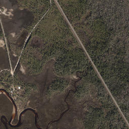 Fish Creek Florida High Resolution Satellite Map