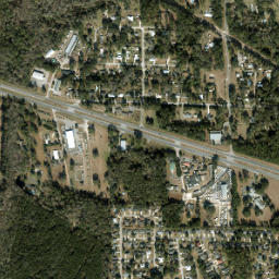 Hague Florida High Resolution Satellite Map