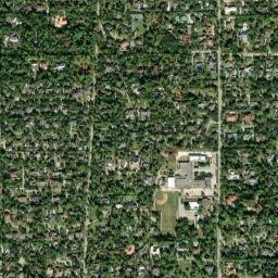 Piney Point Village map(satellite map)