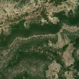 Bandera County map(satellite map)