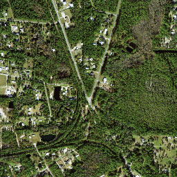 Franklin Florida High Resolution Satellite Map