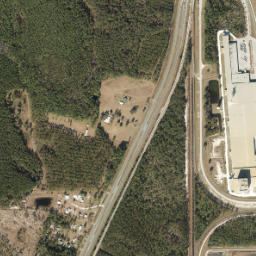 Teasdale Florida High Resolution Satellite Map