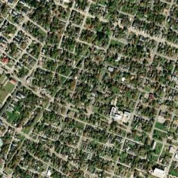 3306 Beulah Street Houston TX 77004 High Resolution Satellite Map