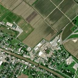 Raceland map(satellite map)