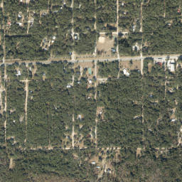 Florahome Florida High Resolution Satellite Map
