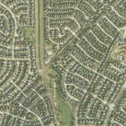 Satellite view of Meadowbrook Farms Golf Club