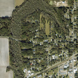 Hastings Florida High Resolution Satellite Map