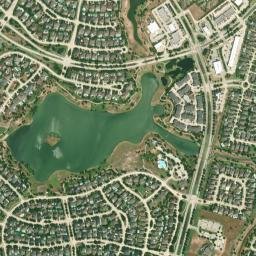 10441 Spring Green Boulevard Katy TX High Resolution Satellite Map