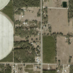 Dixietown Florida High Resolution Satellite Map