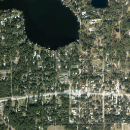 Melrose Florida High Resolution Satellite Map
