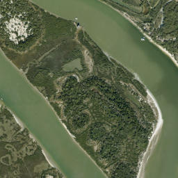 Fort Matanzas Florida High Resolution Satellite Map