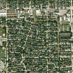 Southside Place map(satellite map)