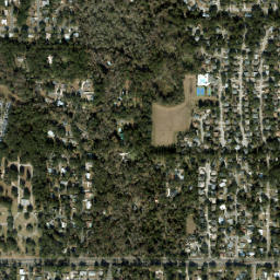 Wimberly Estates Florida High Resolution Satellite Map