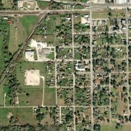 Flatonia map(satellite map)