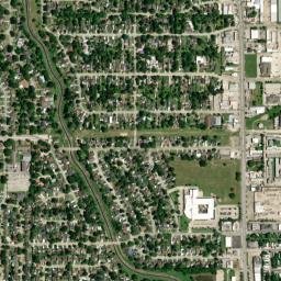 Pasadena, Texas High Resolution Satellite Map