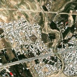 KhaneZenian map(satellite map)
