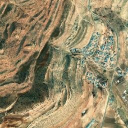 HajiAbad map(satellite map)