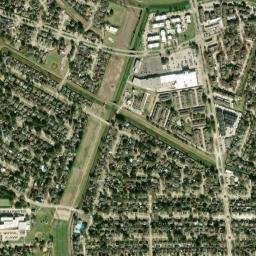 Meadows Place map(satellite map)