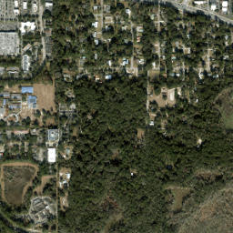 Durant Estates Florida High Resolution Satellite Map