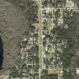 East Palatka map(satellite map)