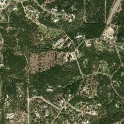 Cross Mountain map(satellite map)