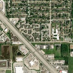 11200 Gulf Freeway Houston TX 77034 High Resolution Satellite Map