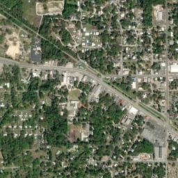 Cross City map(satellite map)