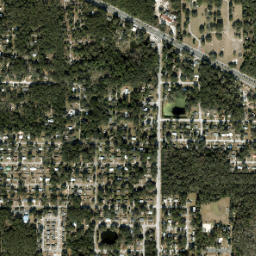 Kincaid Hills Florida High Resolution Satellite Map