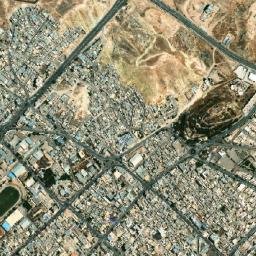 City Kazeroon map(satellite map)