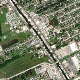 Bayou Cane map(satellite map)