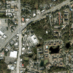 Daysville Florida High Resolution Satellite Map