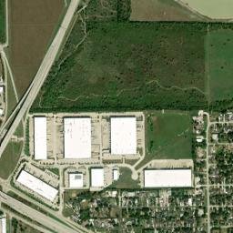 6705 Loma Vista Street Houston TX High Resolution Satellite Map