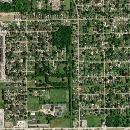 10100-10198 Randolph Street Houston TX High Resolution Satellite Map
