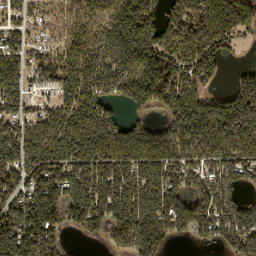 Keuka Florida High Resolution Satellite Map