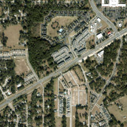 Kanapaha Florida High Resolution Satellite Map