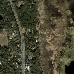 Rocky Point Florida High Resolution Satellite Map