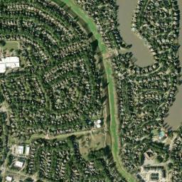 Satellite view of Quail Valley Golf Course