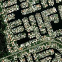 Palm Coast map(satellite map)