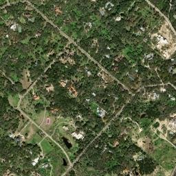 Hill Country Village map(satellite map)