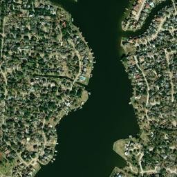 Taylor Lake Village map(satellite map)