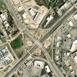 Live Oak map(satellite map)
