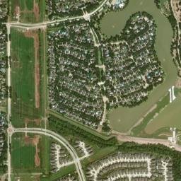 4306-4382 Austin Parkway Sugar Land TX High Resolution Satellite Map