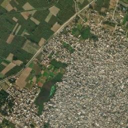 Charthawal map(satellite map)