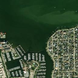 Clear Lake Shores map(satellite map)