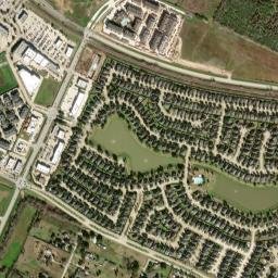Summer Lakes Lane, Rosenberg, TX 77469 High Resolution Satellite Map