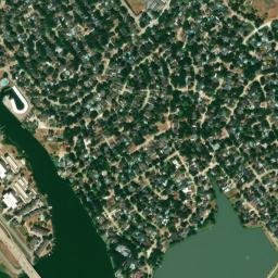 Nassau Bay map(satellite map)