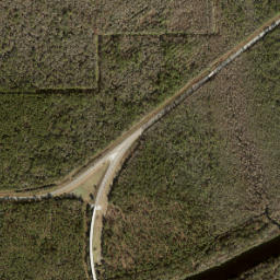 Rodman Florida High Resolution Satellite Map