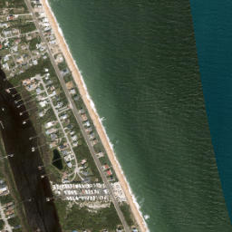 Painters Hill Florida High Resolution Satellite Map
