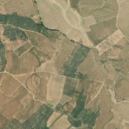 Konartakhteh map(satellite map)