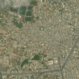 Asandh map(satellite map)